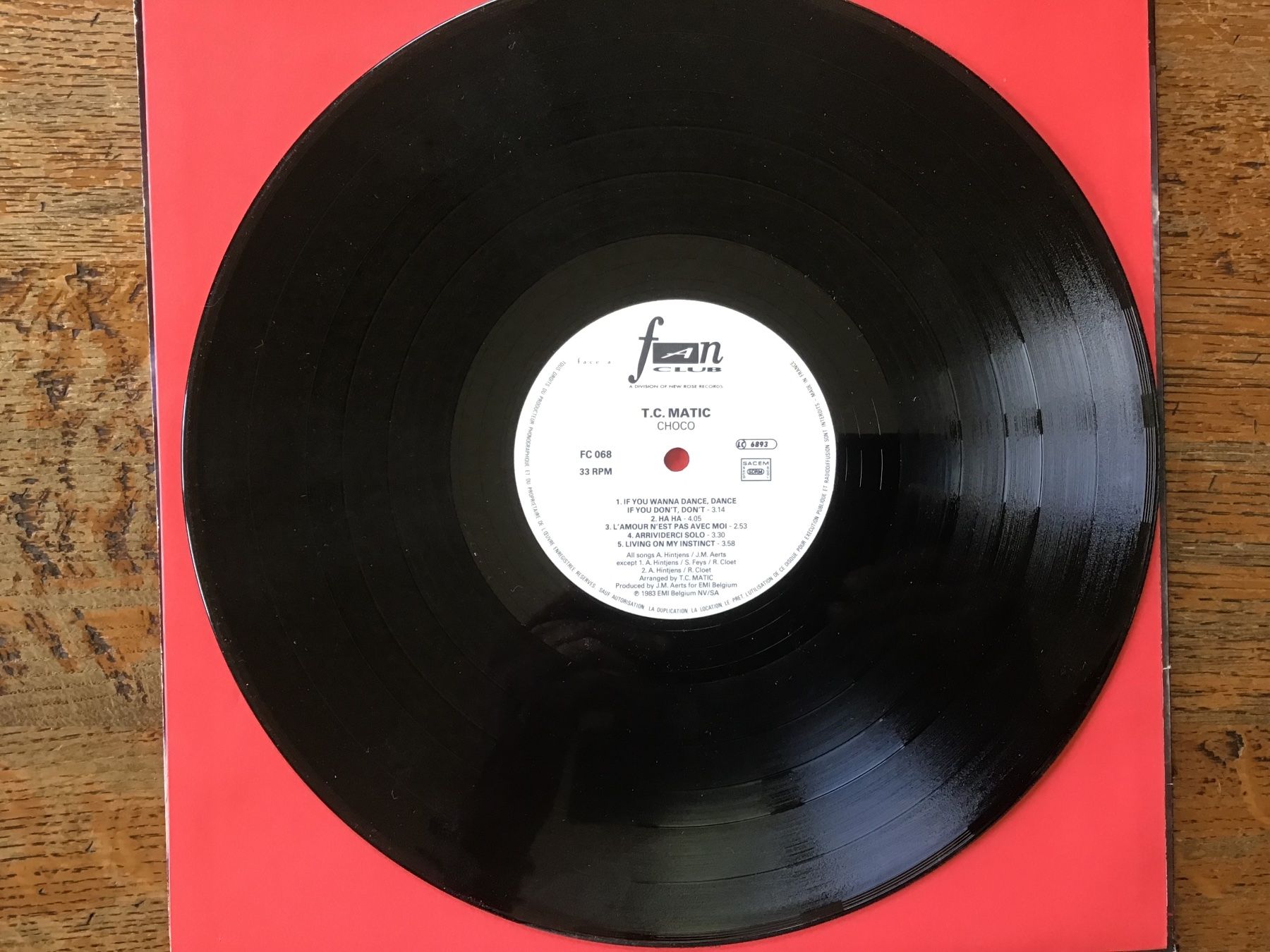 Schallplatten: LP T.C. Matic « Choco » – Gebraucht aus Fully von Ruby97 4