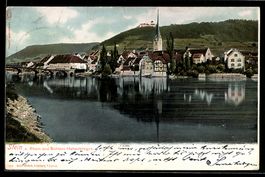 Stein a. Rh., Blick zum Schloss Hohenkli