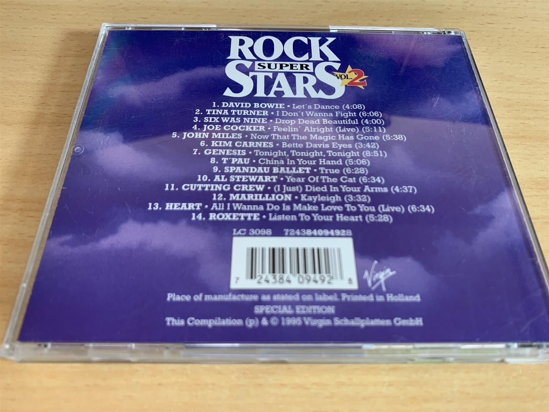 CDs: Various – Rock Super Stars Vol. 2 – Gebraucht aus Rikon im Tösstal von Alpenmutz 1