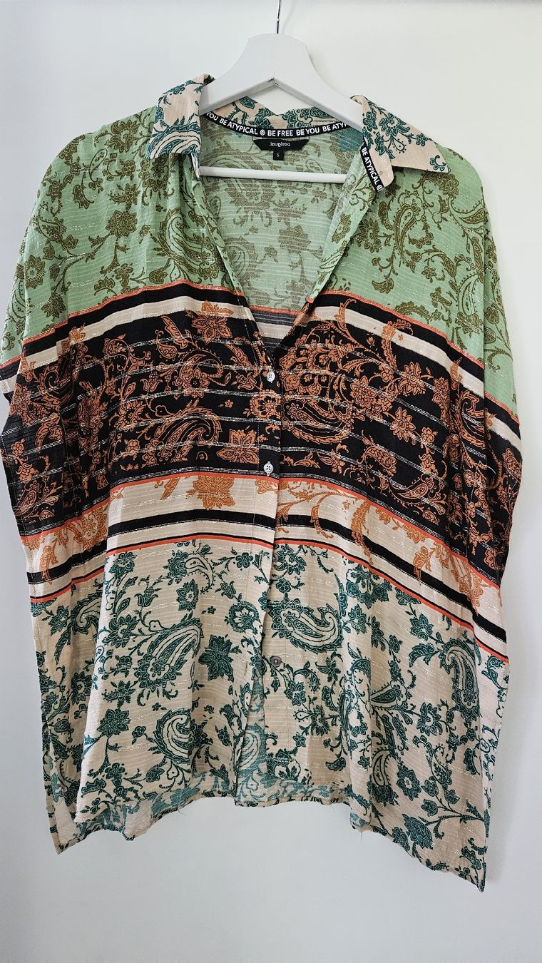 Desigual Blusen: Farbige Bluse bon Desiguals Gr.M – Gebraucht aus Hettlingen von Leaena279
