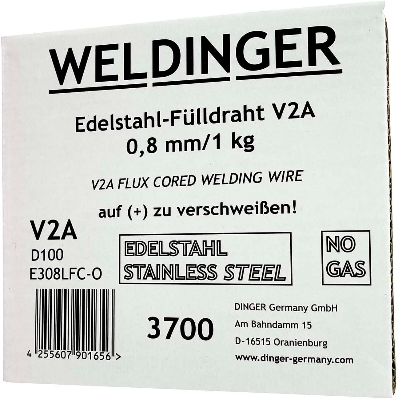 Tutti gli attrezzi: WELDINGER Edelstahl Fülldraht E308LFC-O – Nuovo e nell'imballaggio originale da Bottighofen venduto da zaap 1