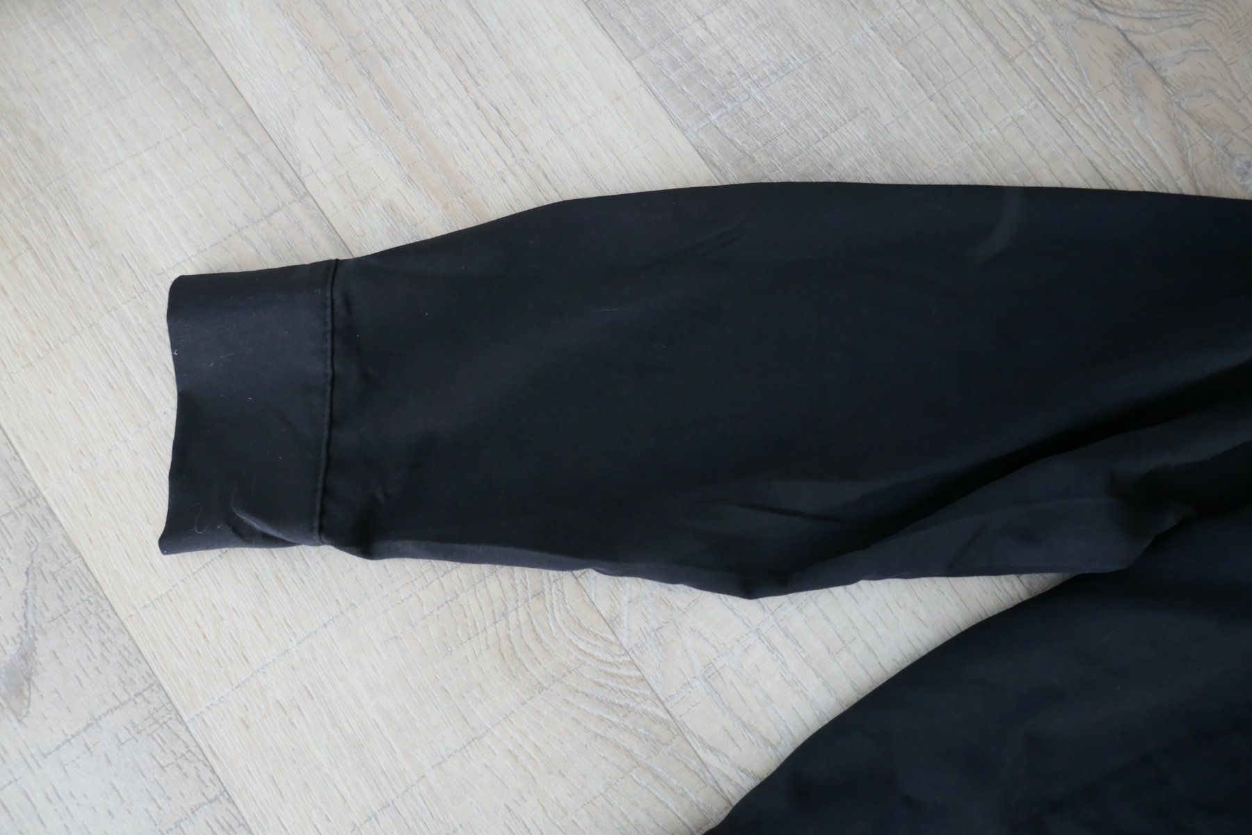 Camicette: schwarze Bluse, Longbluse, Gr. M – Usato da Port venduto da uzuku 5