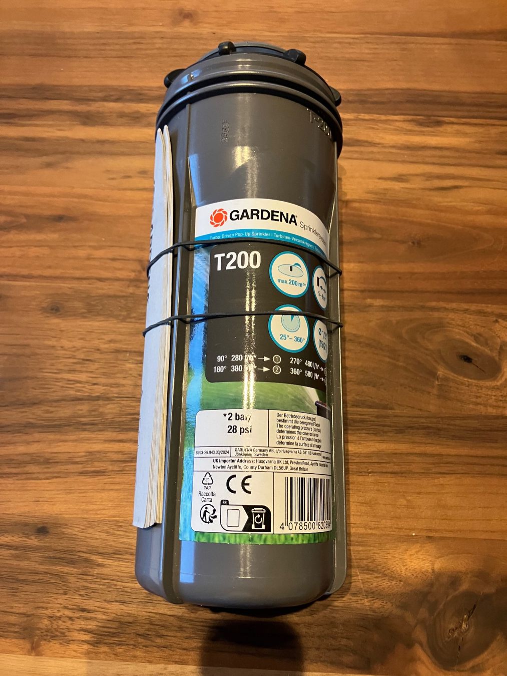 Gardena Tutti gli attrezzi: Gardena - Turbine escamotable T 200 – Nuovo e nell'imballaggio originale da Ecublens FR venduto da Kantyl