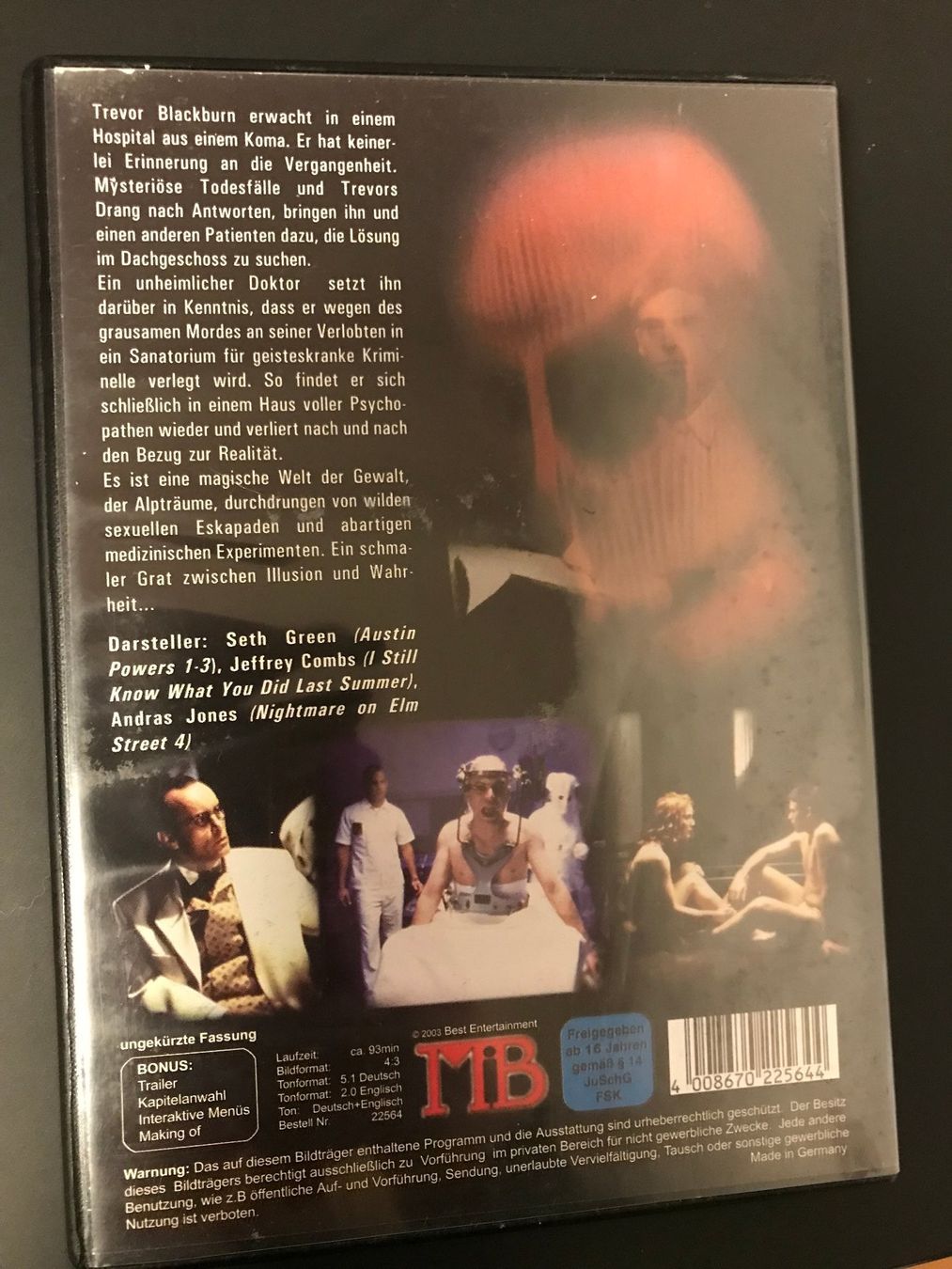 Tutti i DVDs: DVD - Horror in the Attic – Usato da Freudwil venduto da Feenland2010 1