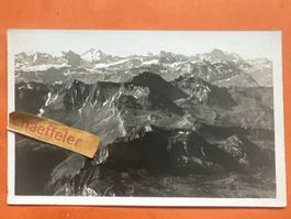Fliegerkarte, Twäriberg, Drusbergkette, Glarner Alpen