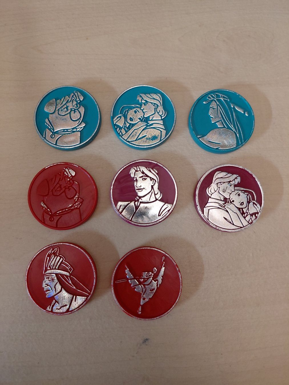 Giochi: Pogs Pocahontas Disney – Usato da Bévilard venduto da PogMania