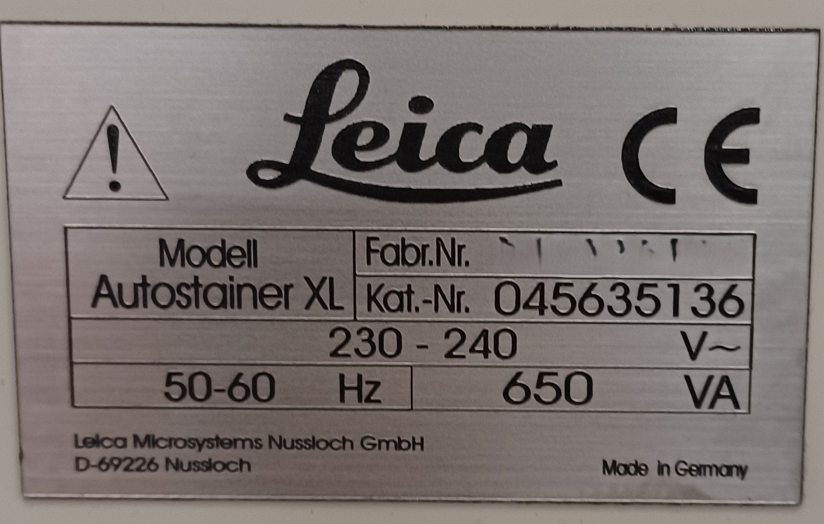 Accessori da laboratorio: Leica Autostainer XL Laboratory Stainer – Usato da Niederdorf venduto da LeptonAG_Labor 1