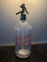 Alte Syphonflasche / Sodaflasche "Pölzleithner" Unterach A/A