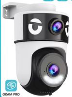OKAM PRO APP 5G Wi-Fi IP-Kamera HD 10MP Dual-Objektiv-K