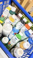 Acryllack Farben Set 13x Flaschen verschiedene Farben ungebr
