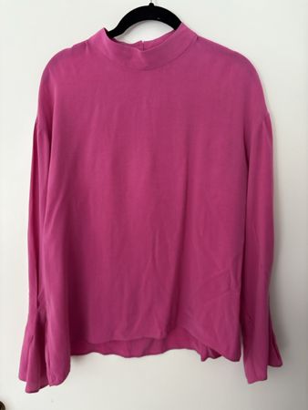 Pinke Bluse, Zara, M