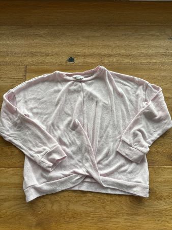 Mädchenpullover Gr. 140 rosa