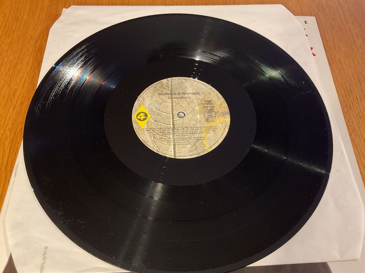 Dischi in vinile: Womack & Womack - Conscience - Schallplatte - Top Zustand! – Usato da Steinach venduto da Quarkie 3