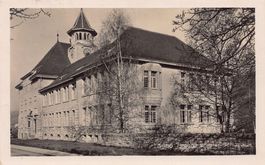 Brugg, Stapfer-Schulhaus, gelaufen 1930