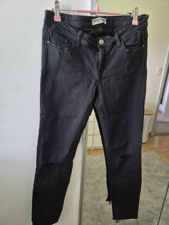Tally Weijl Jeans, schwarz, Grösse 40, Destroyed Look!