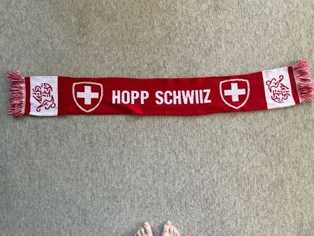 Hopp Schwiiz!🇨🇭 Fussball Schal