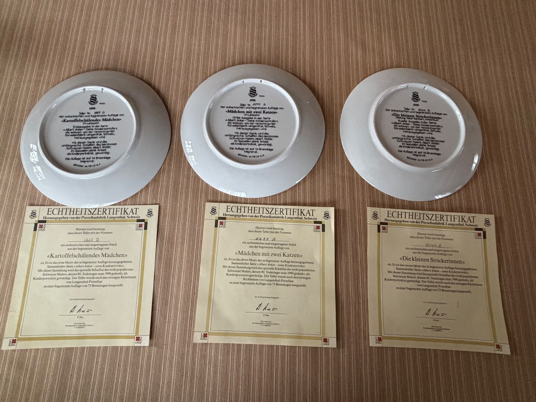 Assiettes: Sammelteller (Albert Anker) – D'occasion à Rickenbach Sulz par Naknek53 7