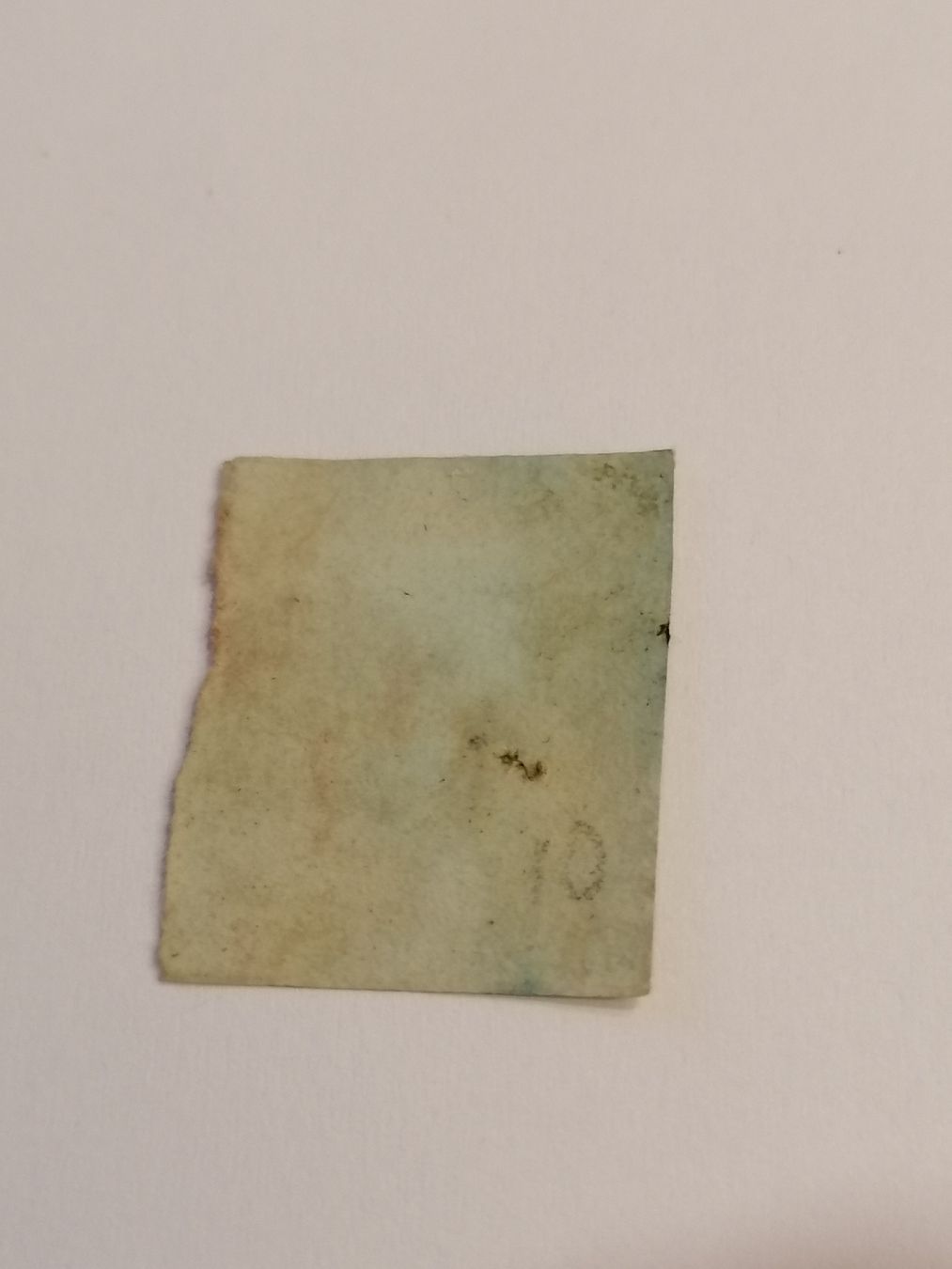 Alle Briefmarken: One Penny red 1841, Platte 10 – Gebraucht aus Happerswil von tschergi 1