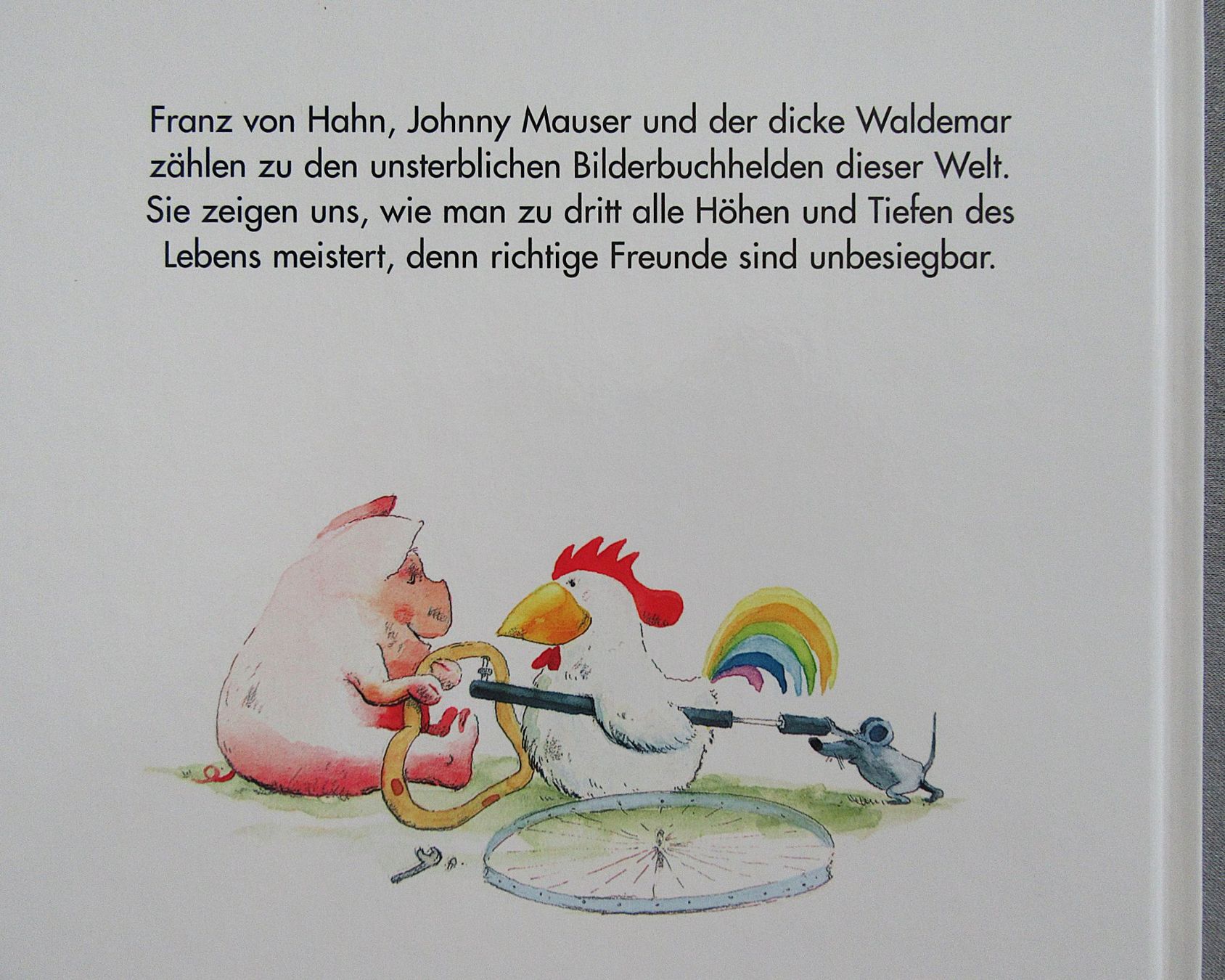 Bücher: Freunde - Ein Bilderbuch von Helme Heine – Gebraucht aus Auenstein von Padabimbim 1