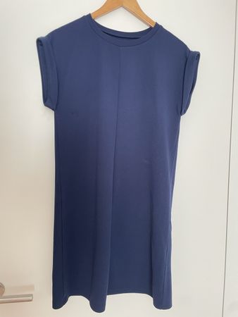 Sommerkleid von Shein Grösse M Dunkelblau Kurzarm