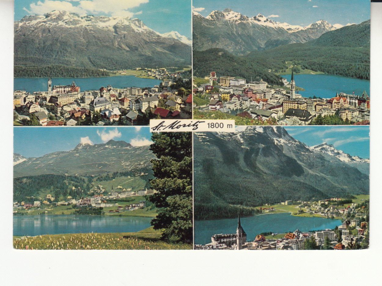 Cartoline postali: St. Moritz 1962 – Usato da Bürglen TG venduto da StampGraf