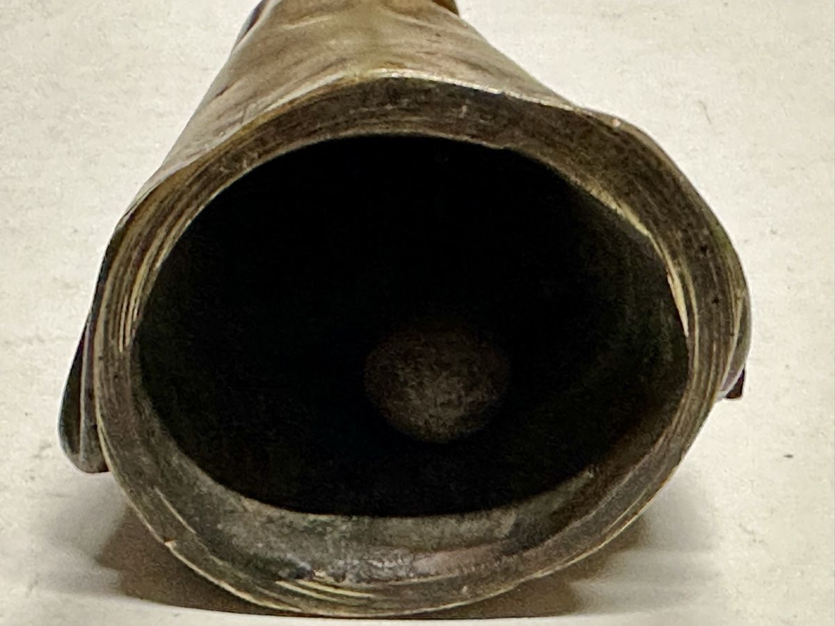 Campanacci mucche: Statuette en bronze, cloche de table. – Usato da Genève venduto da Tom6 3