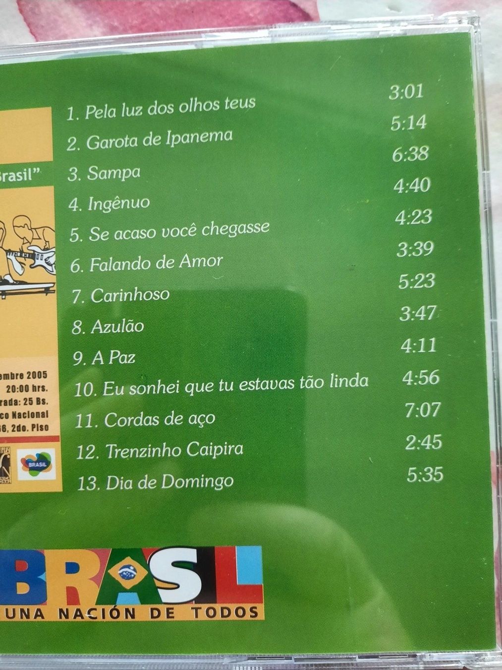 CD: Cd Sesion Musical Brasil – Usato da Pully venduto da bro_n52j 3