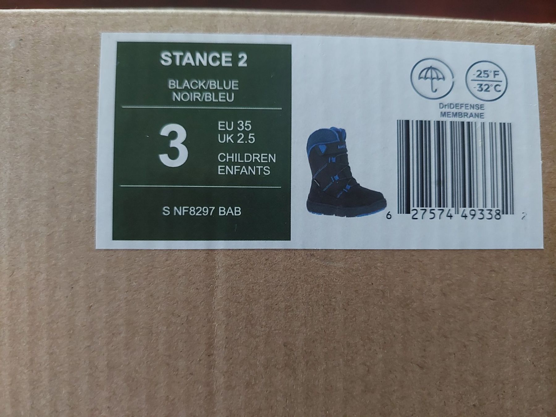 Kamik Scarpe per ragazzi: Kamik Winterstiefel Schwarz/Blau Grösse 35 – Usato da Beckenried venduto da Havacola 8