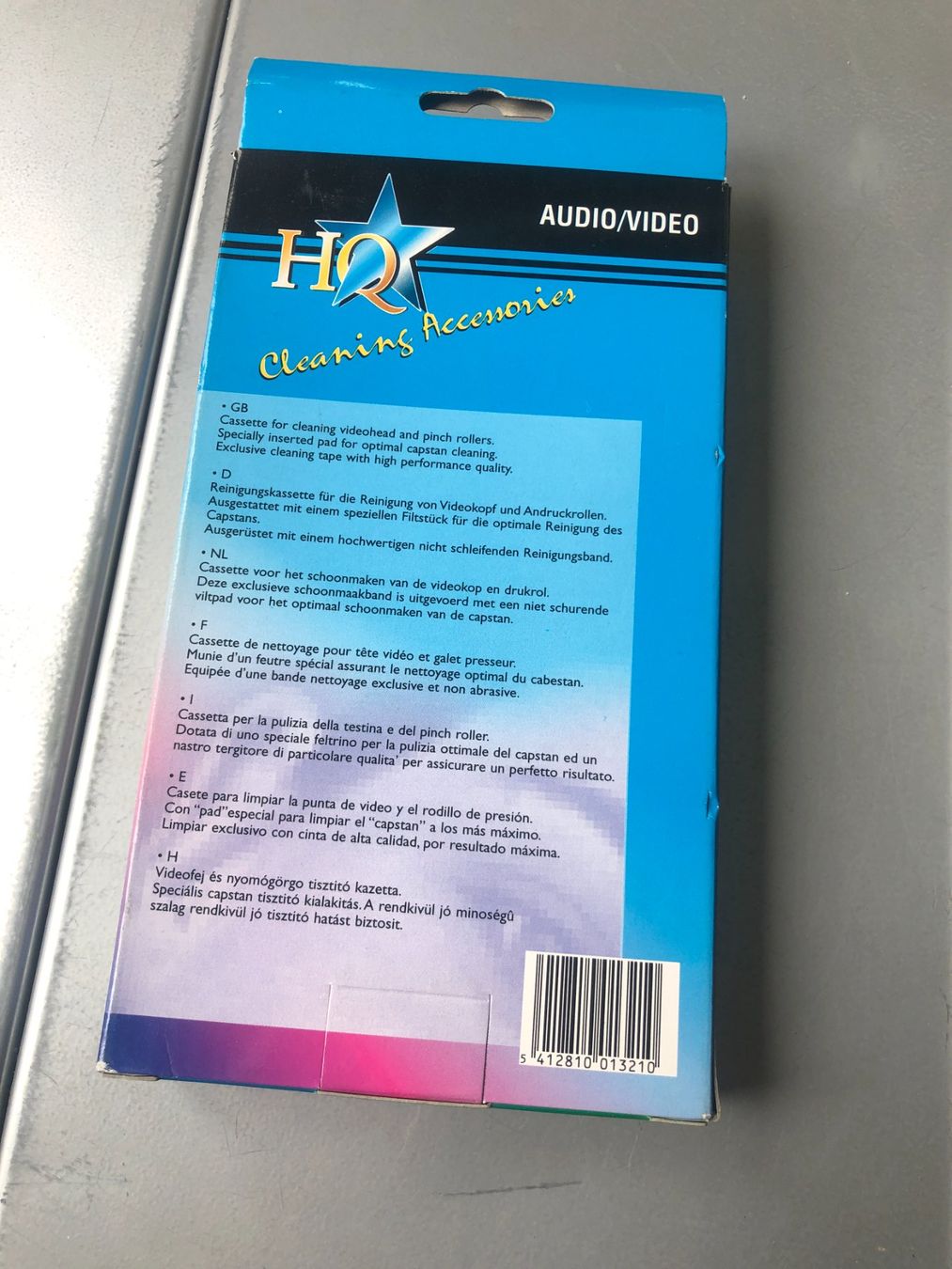 Cassette vuote: Professional Videokopf Reinigungs Kassette – Nuovo e nell'imballaggio originale da Zürich venduto da Tivoli2 1