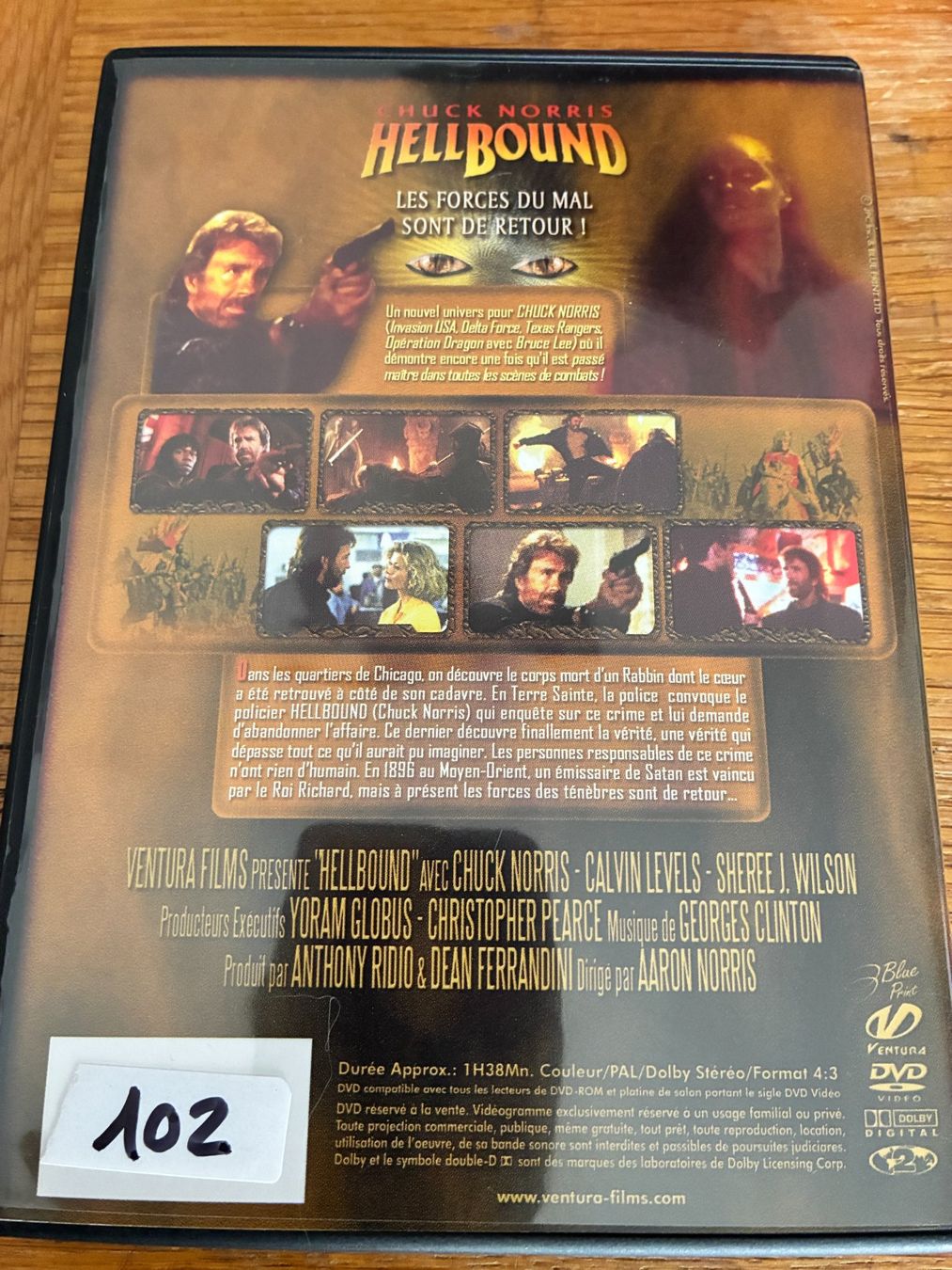 Tutti i DVDs: Hellbound (1993, DVD, Chuck Norris) – Usato da Vevey venduto da zecollector 1