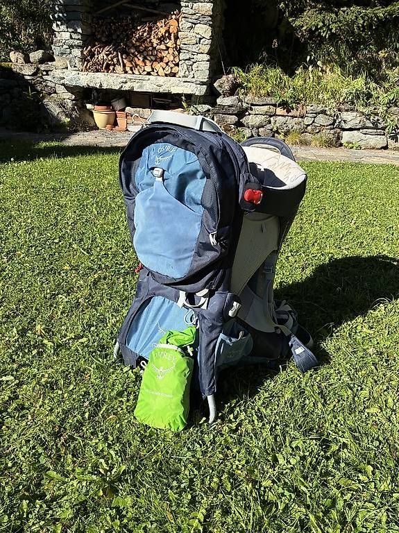Marsupi portabebè: Osprey Poco AG premium – Usato da Les Collons venduto da gehaisse