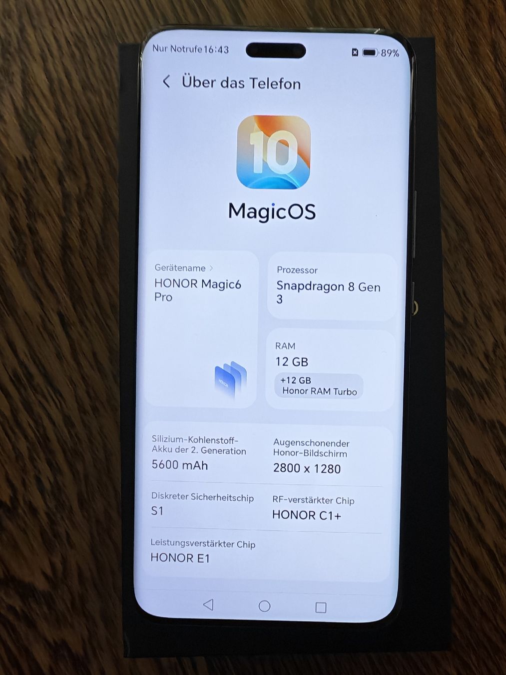 Honor Handys / Smartphones: Honor magic 6 pro  – Gebraucht aus Kloten von ser_25qr 3