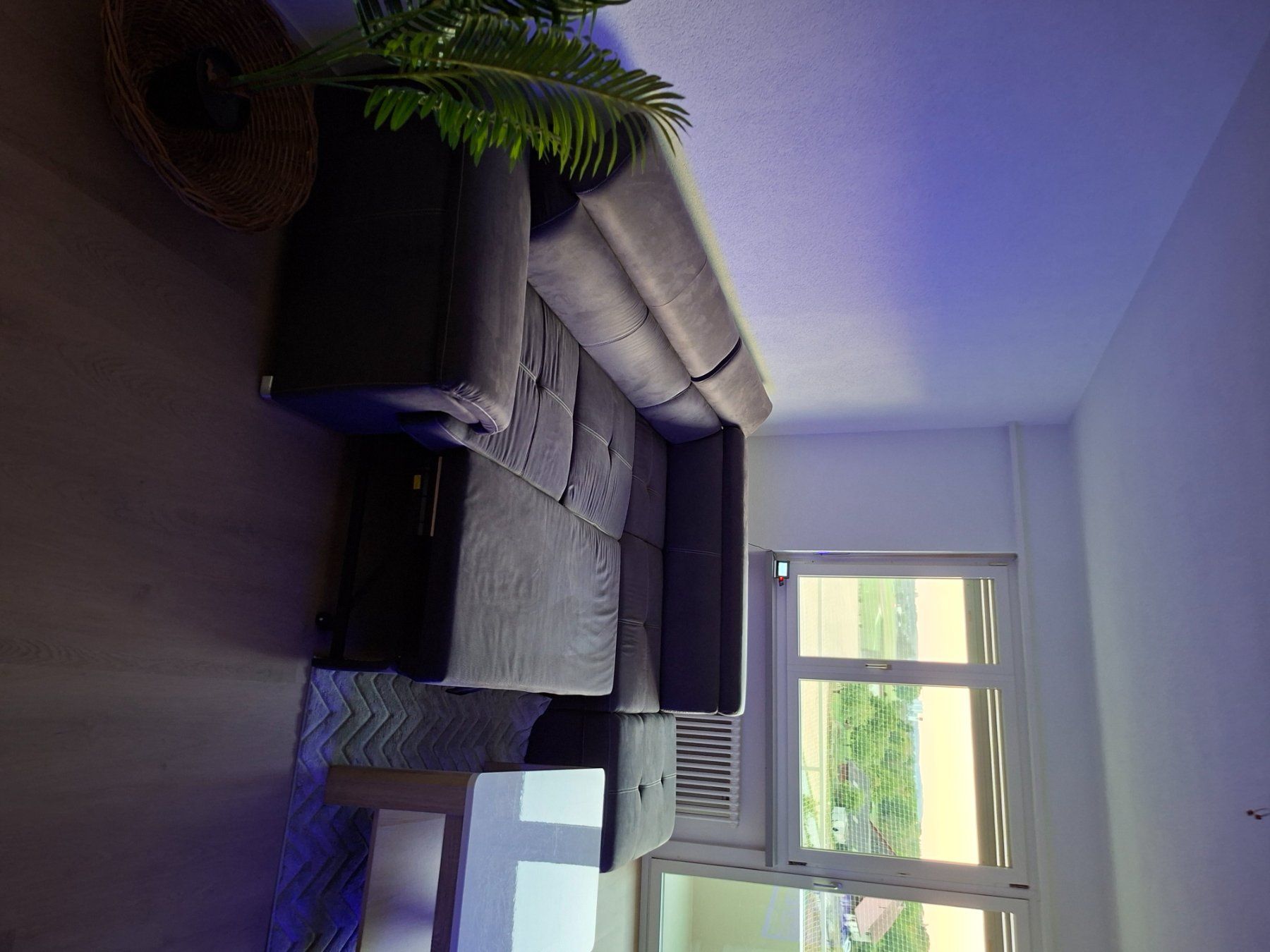Conforama Divani: Ecksofa mit Bettfunktion dunkelgrau guter Zustand – Nuovo (secondo la descrizione) da Rickenbach SO venduto da sem_t988 3