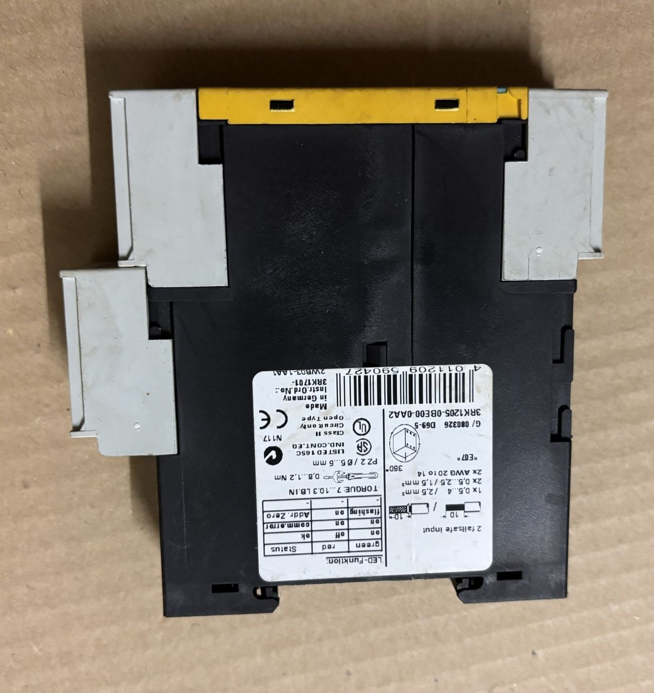 Siemens Componenti elettronici: Siemens 3RK1205-0BE00-0AA2 AS-i Interface Modul – Usato da Sins venduto da 3985schluckti 2