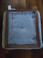 Holzrahmen quadratisch guter Zustand 34,5x40cm
