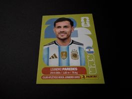 Panini FIFA Fussball WM 2026 Sticker Leandro Paredes ARG 12
