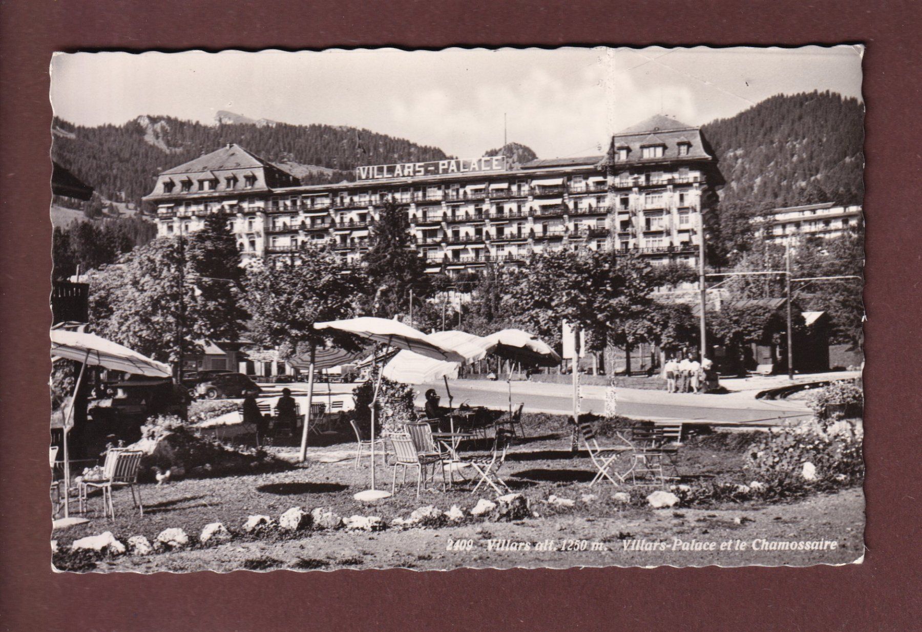 Cartoline postali: VILLARS - Palace – Usato da Pully venduto da nicecards