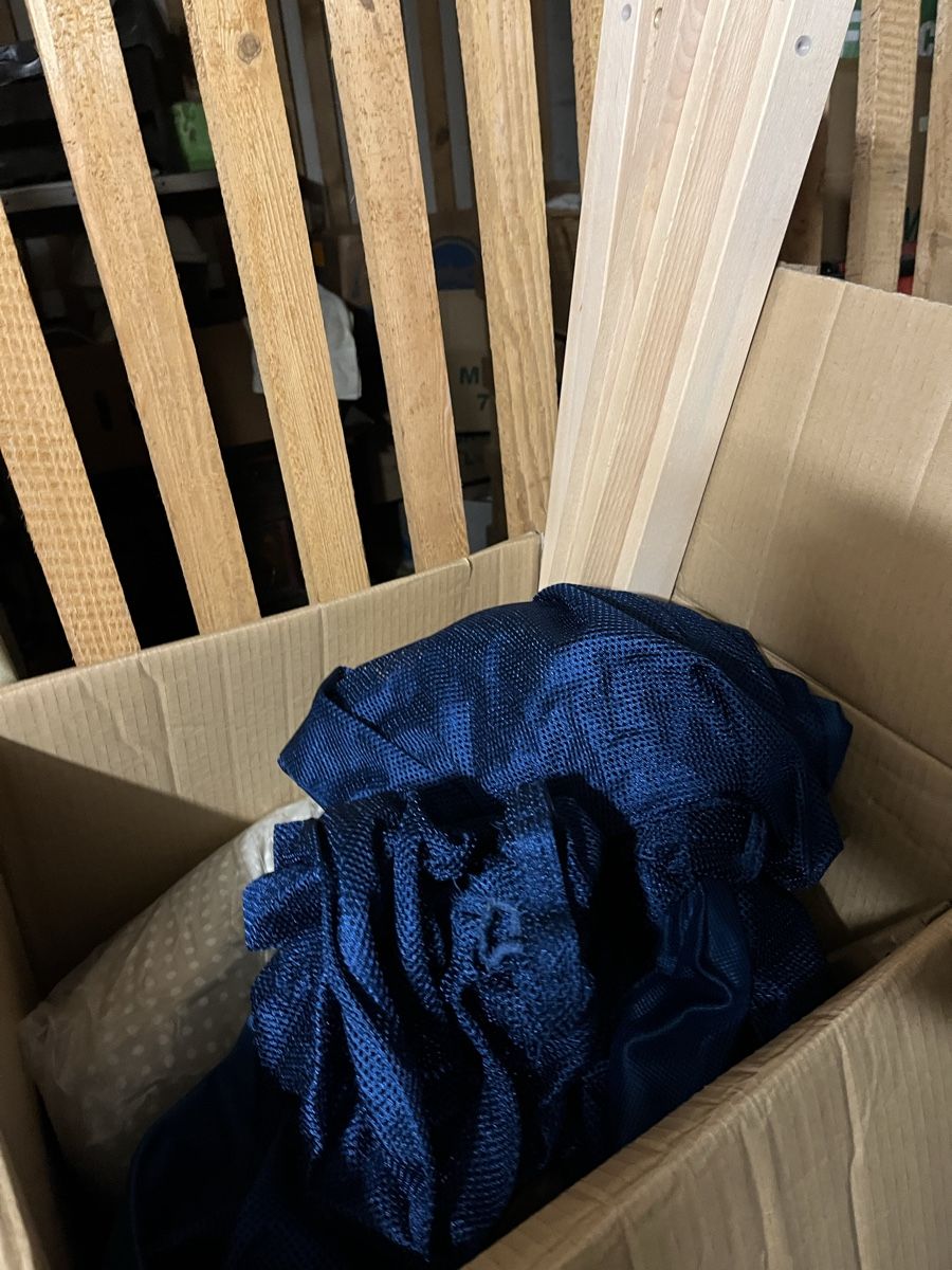 Ikea Letti: Lit bébé IKEA FLITIG avec matelas et draps – Usato da Dornach venduto da hmk_bl6q 1