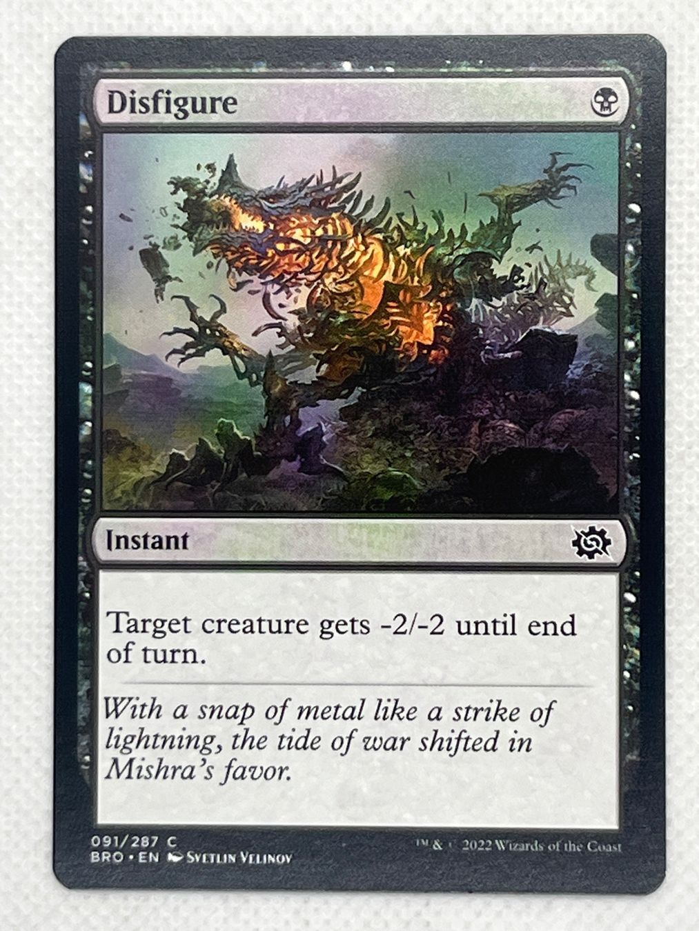 Magic The Gathering Cartes à collectionner: MTG Disfigure BRO 091 Englisch Common – D'occasion à Hinterkappelen par Kim1992