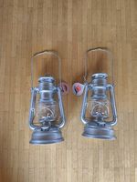 2 x Lanternes à pétrole Feuerhand 276 neuf/Acier galvanisé