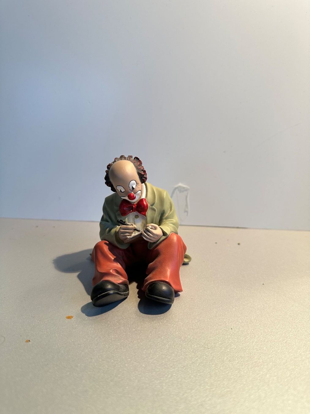 Statuette: Gilde Clown - Der Briefschreiber – Usato da Brügg BE venduto da TSP02