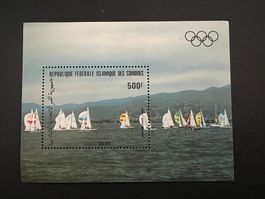 Kamoren Segelboote 1983 Block   **  Luxus   (B833)
