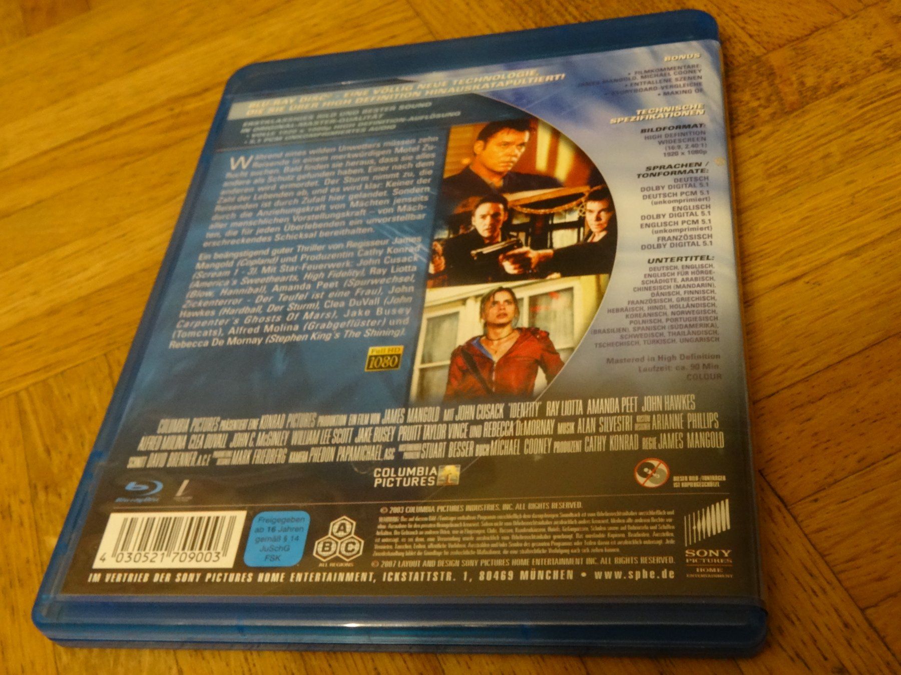 Tutti i DVDs: Identity - Blu-ray Disc - John Cusack - Thriller Top! – Usato da Olten venduto da Disc-Verkauf 2