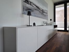 Hochwertiges weisses Sideboard, viel Stauraum, modern...