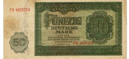 Berlin 50 Deutsche Mark Serie FN 1948 SS+-SS++