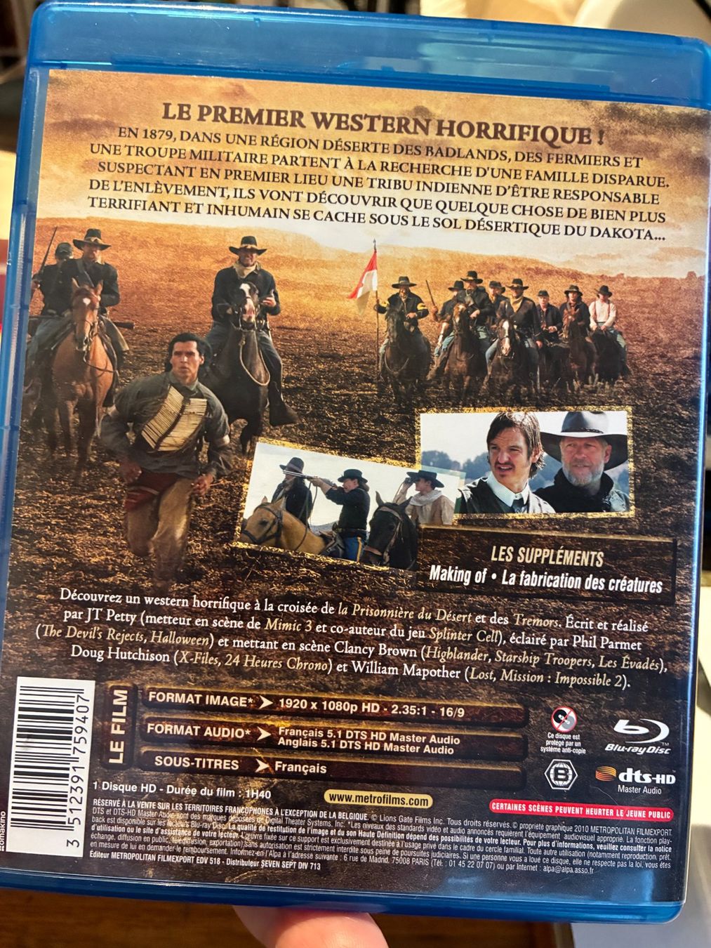 Alle DVDs: Les Créatures de l'Ouest (2008, Blu-ray) – Gebraucht aus Vevey von zecollector 2