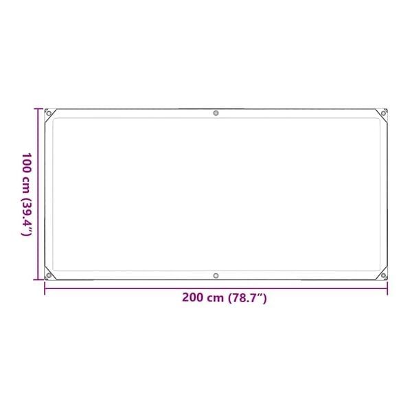 Altri Accessori: Bâche transparente avec œillets 1x2 m polyéthylène – Nuovo e nell'imballaggio originale da Palézieux venduto da bantouklan1 9
