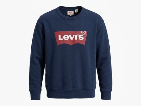 Levi's Sweatshirt dunkelblau Logo Druck guter Zustand