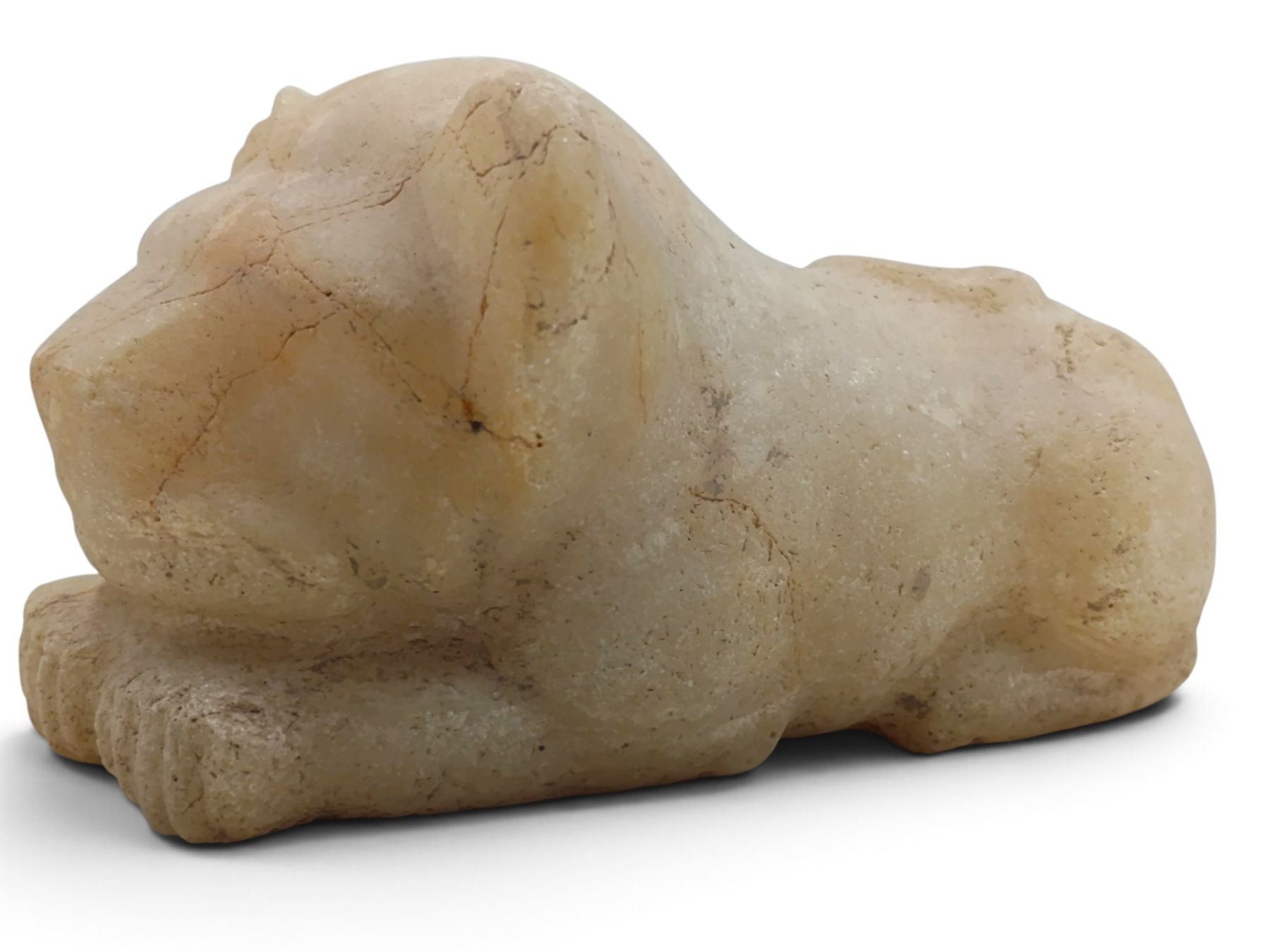 Skulpturen & Statuen: Steinlöwe Skulptur  – Gebraucht aus Hochfelden von Historium