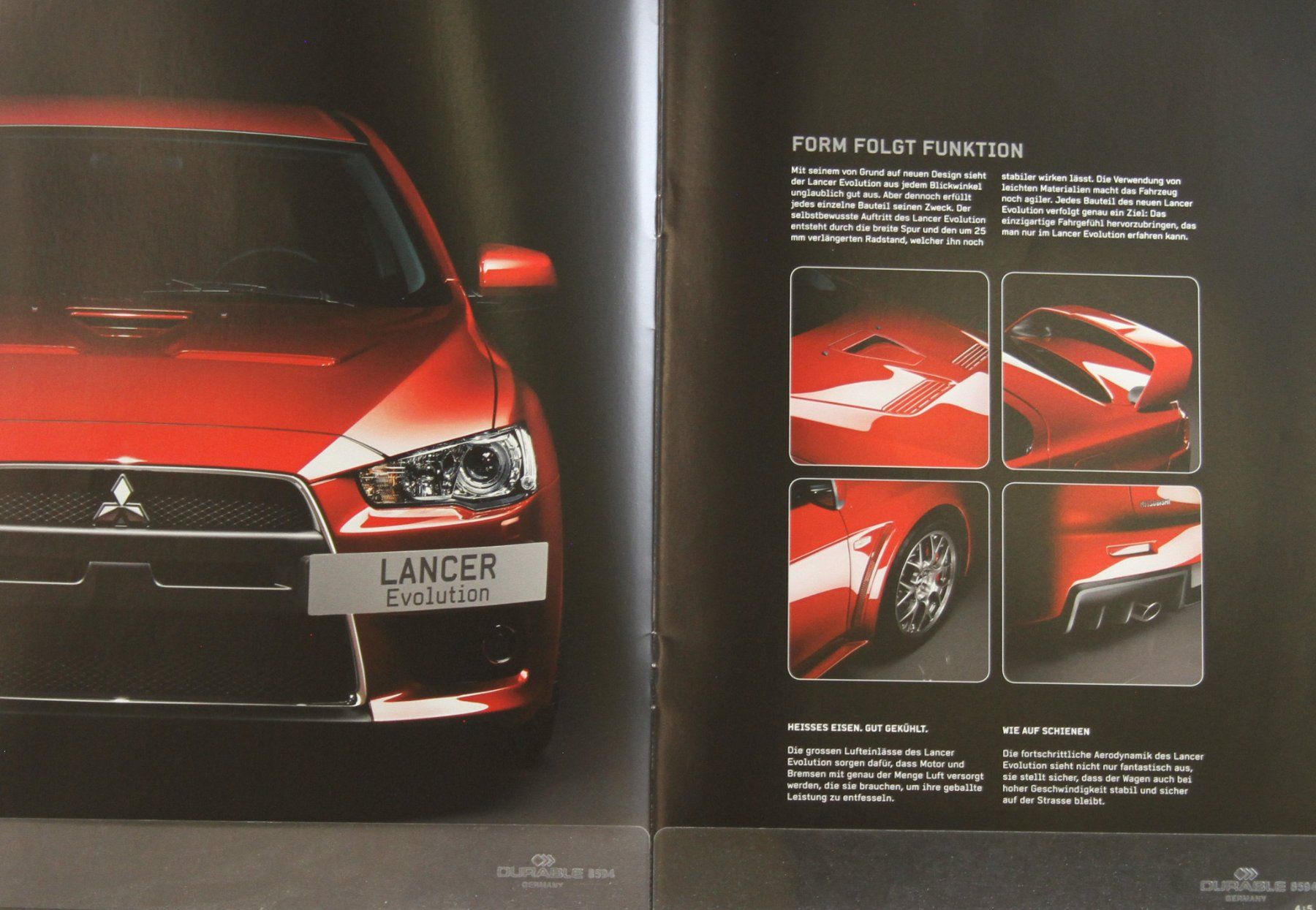 Mitsubishi Dokumente: PROSPEKT | MITSUBISHI LANCER EVOLUTION - X | AB 02.2008 – Gebraucht aus Unterägeri von GIGOLOLIT 2